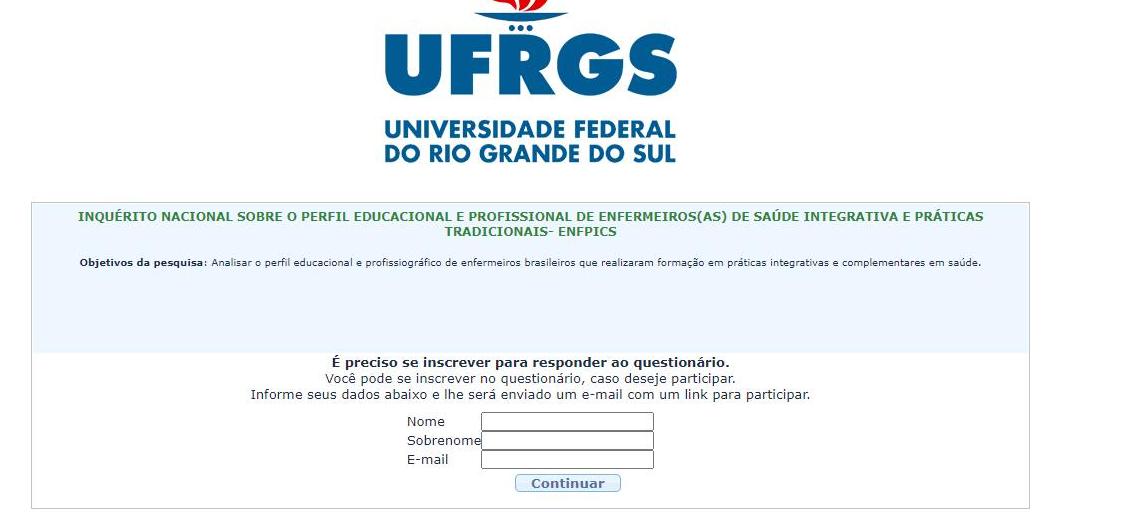Fomação de enfermeiros em saúde integrativa é alvo de pesquisa nacional