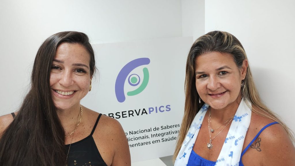 Patrícia Pássaro e Mirna Teixeira, pesquisadoras da Ensp/Fiocruz