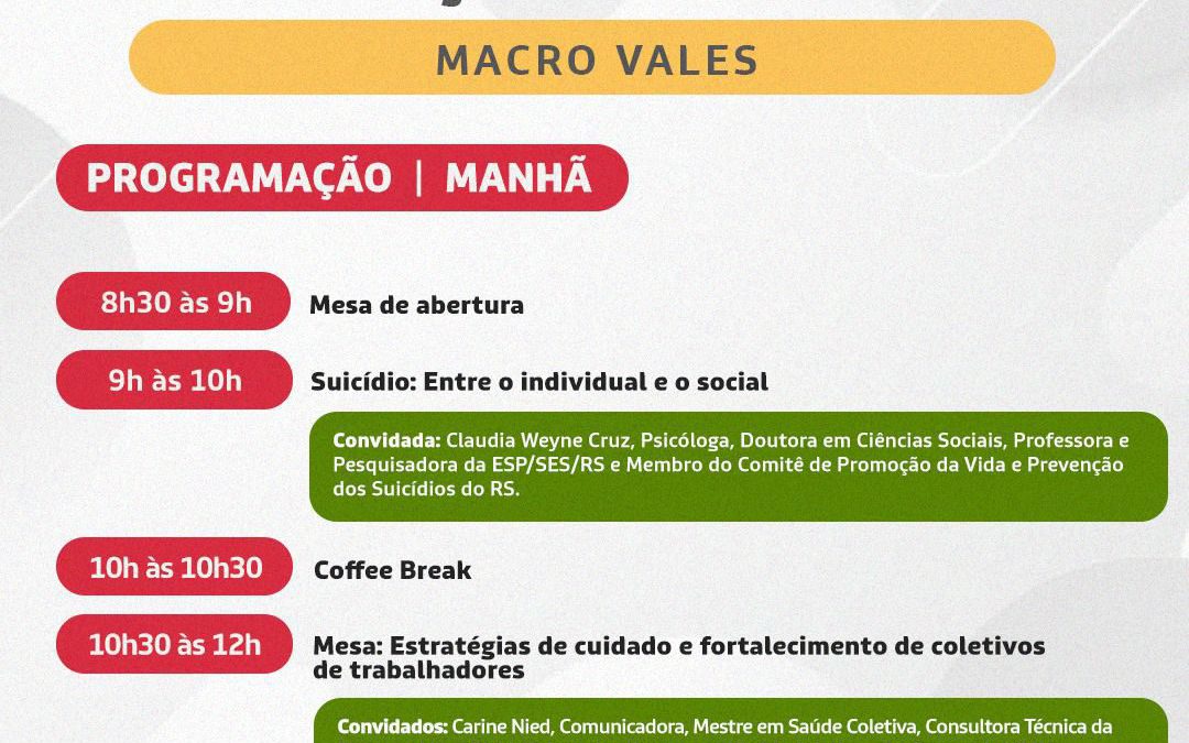 Experiências dos Saúde e Bem Viver apresentados em evento