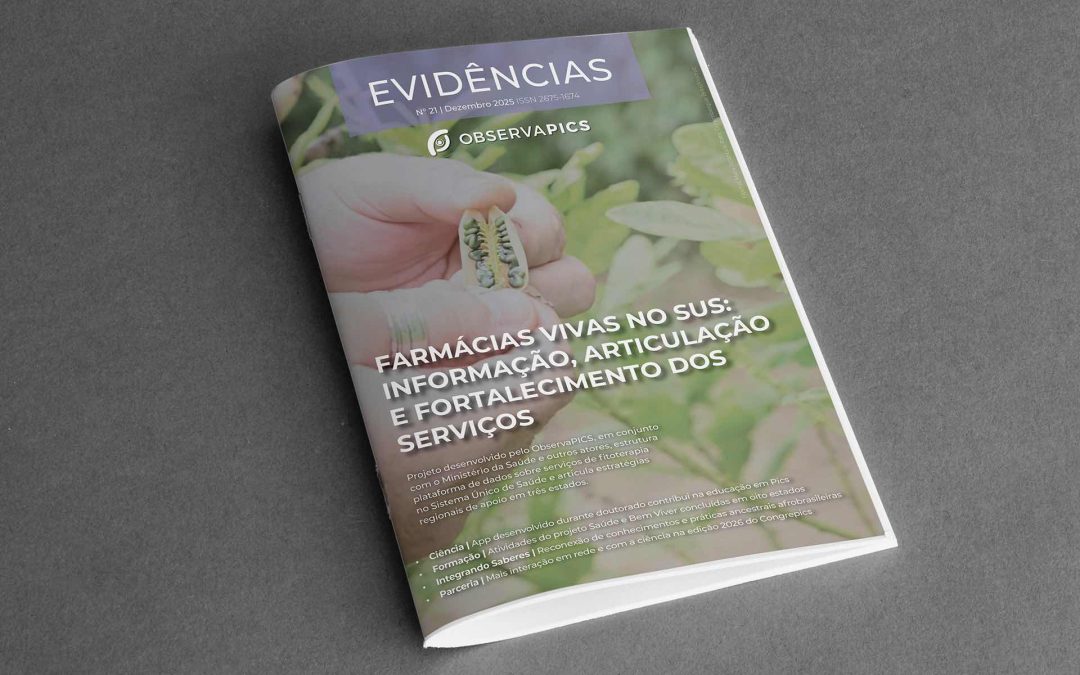 Boletim Evidências 21 apresenta novidades do Ativa Farmácia Viva