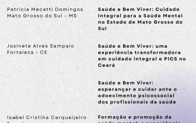 Saúde e Bem Viver é destaque no 5º Congrepics com apresentações de experiências