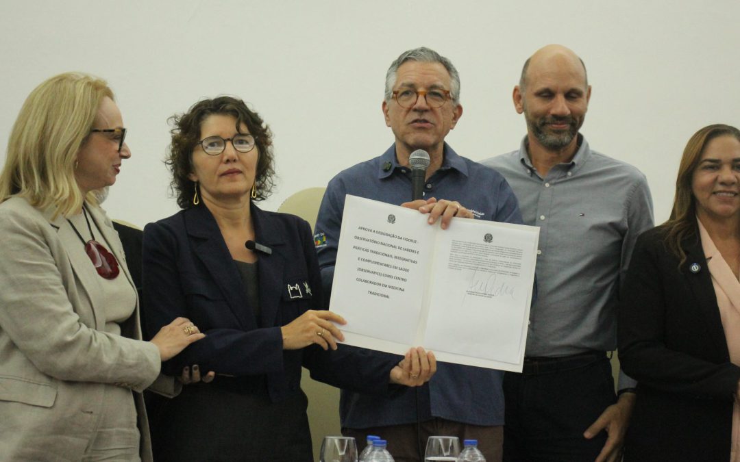 ObservaPICS é oficializado pelo Ministério da Saúde como centro colaborador da OMS
