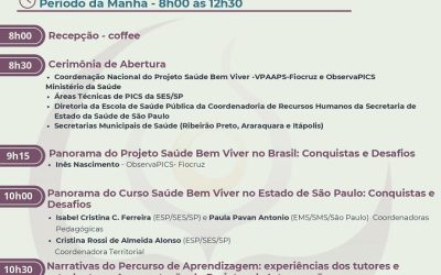 Mostra do Saúde e Bem Viver apresenta experiências de cuidado integral em Ribeirão Preto