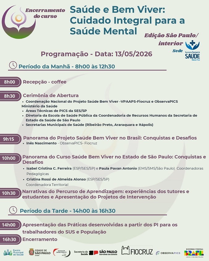 Mostra do Saúde e Bem Viver apresenta experiências de cuidado integral em Ribeirão Preto