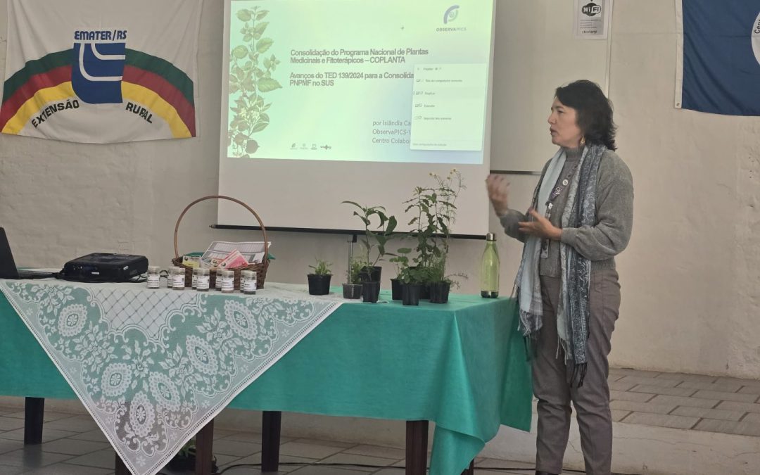 Fitoterapia: Nova Petrópolis e Gramado recebem visita técnica do ObservaPICS