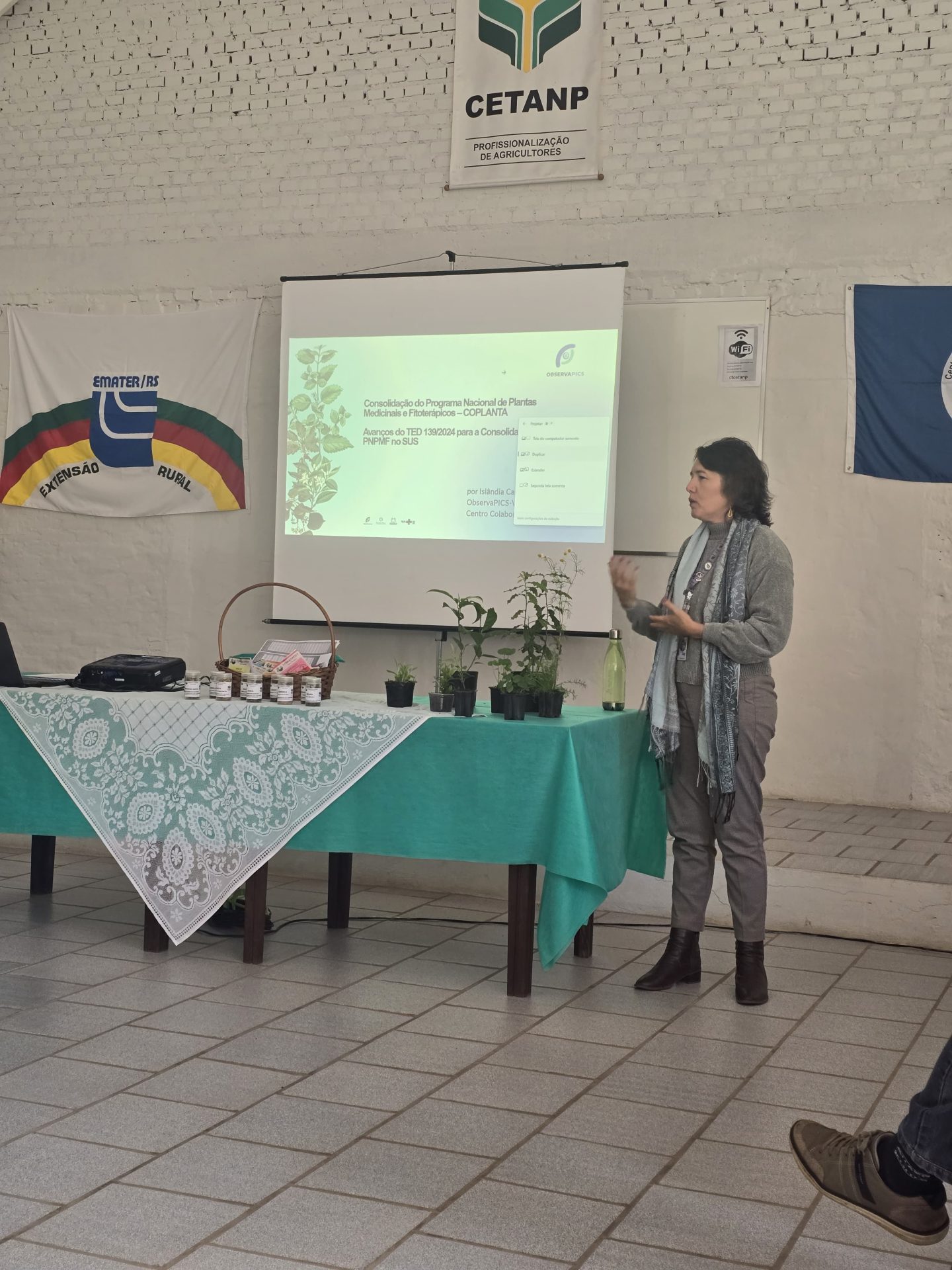 Fitoterapia: Nova Petrópolis e Gramado recebem visita técnica do ObservaPICS